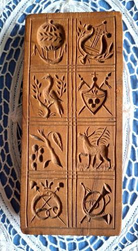 Rare wooden german springerle - wooden,