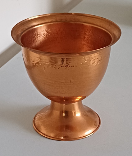 Vintage elpec copper pedestal - vintage,