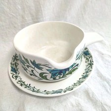 Midwinter Gravy Boat & Stand Spanish Garden 