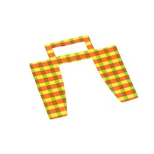 Lego fabric curtain checked - 1x,
