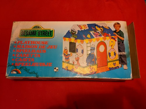 Vintage sesame street play - street,