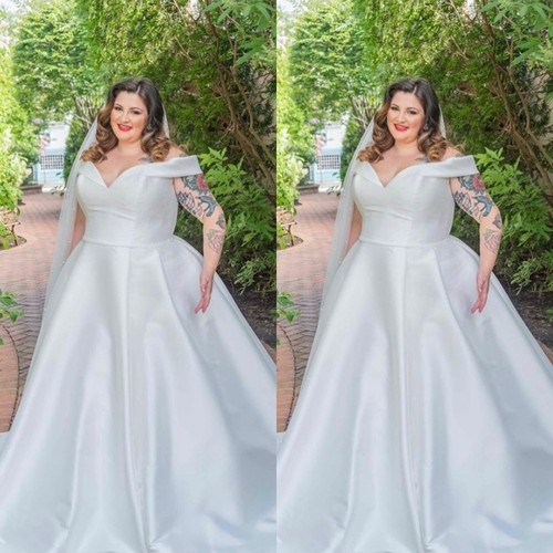 Plus size wedding - wedding, off