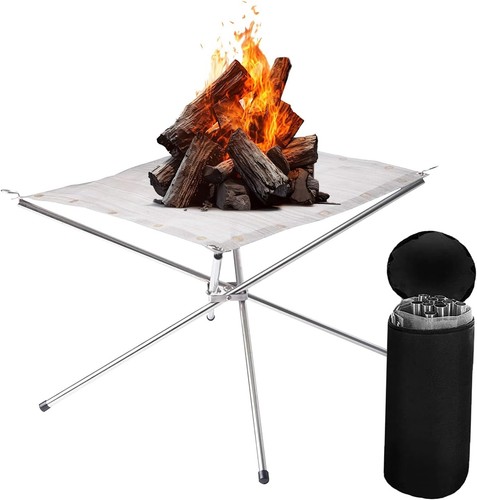 Portable camping fire - portable,