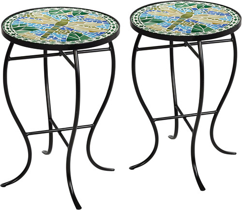 Dragonfly mosaic side - 14",