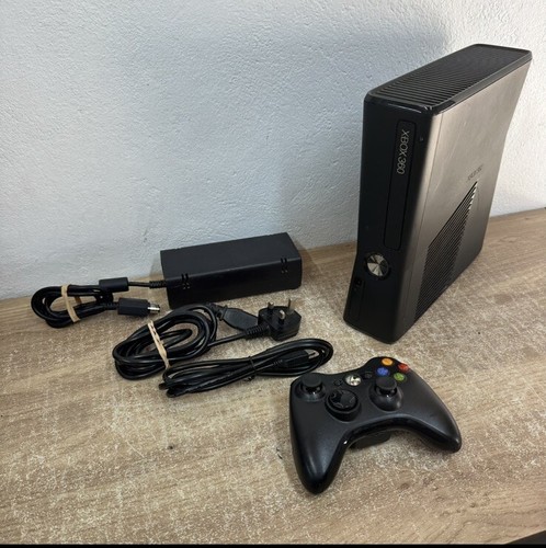 Xbox 360 slim black 250gb - xbox,