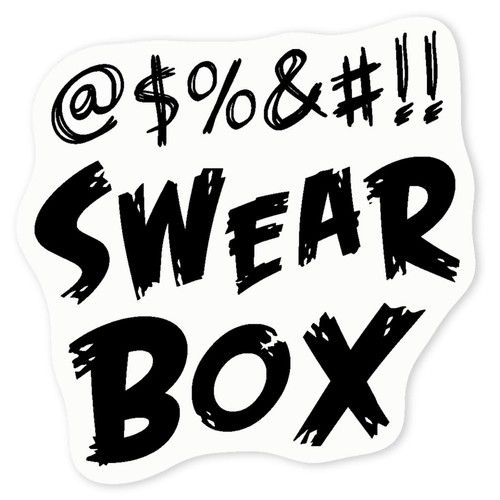 Funny swear box clear - 'funny,