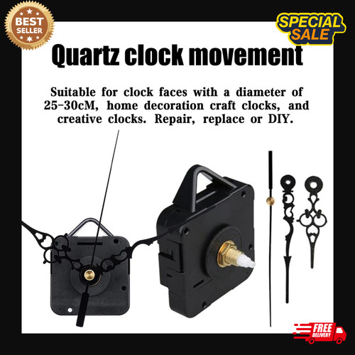 Quartz clock mechanism battery - clock,