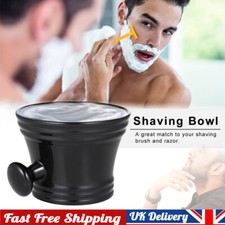 Plastic Black Shaving Mug Bowl