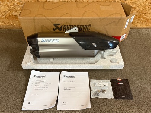 Akrapovic exhaust titanium