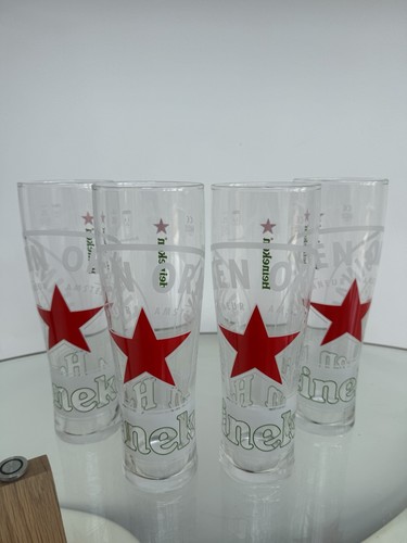 New heineken pint glasses set - pint,