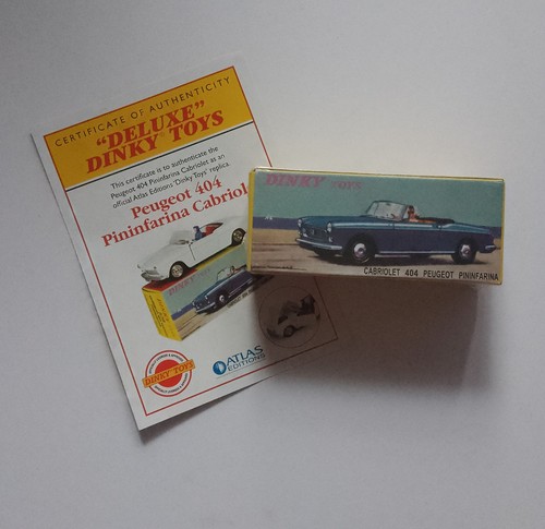 Dinky atlas peugeot 404 - atlas,