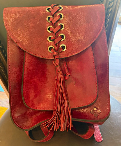 Patricia nash red backpack - patricia,