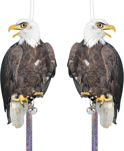 2pcs hawk bird scarer owl - 2pcs,