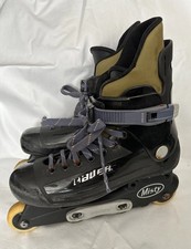 Bauer Misty Aggressive Inline roller skates  wheels 58mm size Uk 7 RARE Vintage