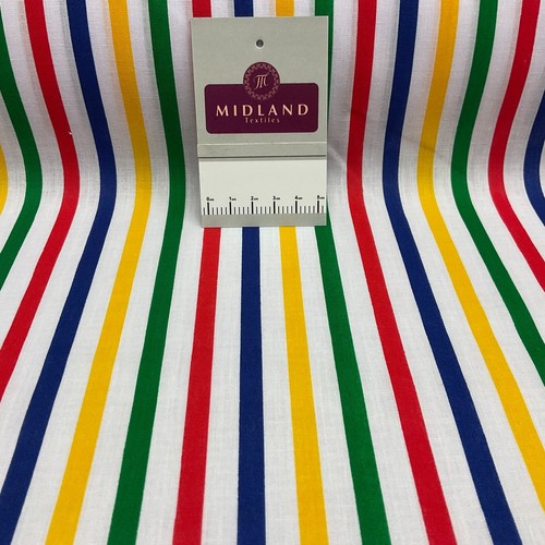 Multi coloured striped - coloured,