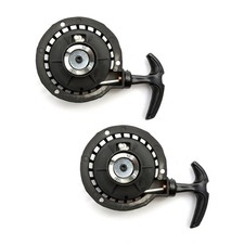 2 x Mini Moto Black Pull Start Pull Start 47cc 49cc Minimoto Quad Bike ATV
