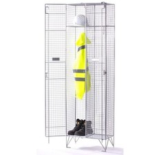 Wire Mesh Lockers - One Door -