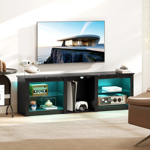 Unit with led lights - tv,