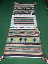 Vintage Handwoven Cotton Kilim