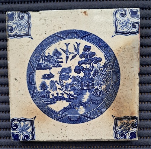 Antique victorian thick blue - victorian,