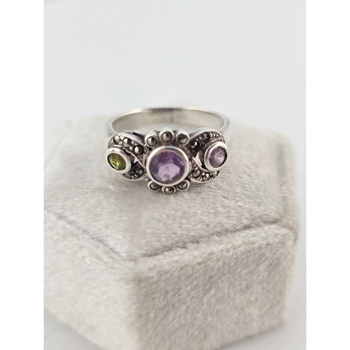 Vintage multi gemstone - multi,