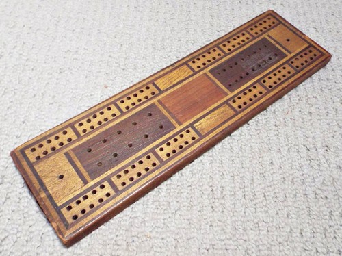 Antique vintage inlaid wooden - inlaid,