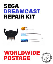 SEGA Dreamcast Repair / Mod Kit / Controller Port Fix / Battery Holder / LED etc