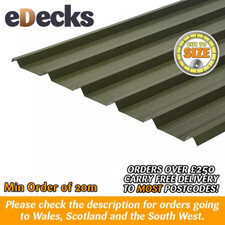 Anti Condensation Plastisol Coated Box Profile Roofing Sheets 0.5mm Thick
