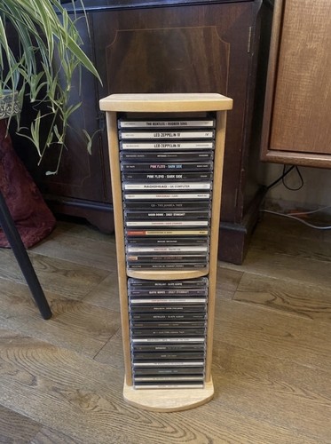 Vintage wooden rack tower - wooden,