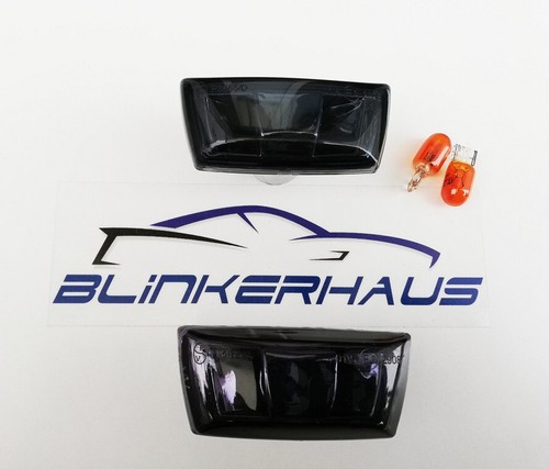 Black side indicators opel - side,