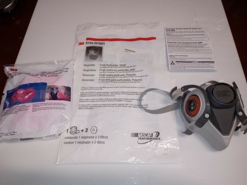 6191 07001 resperator - 3m, with