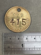 Miners Pit check /lamp Room, BARROW  COLLIERY Barnsley NCB 415