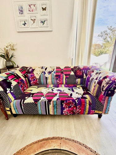 Chesterfield seater bohemian - 3-seater,