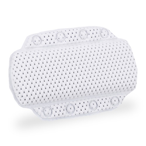 Bathtub headrest bath - bath, cushion