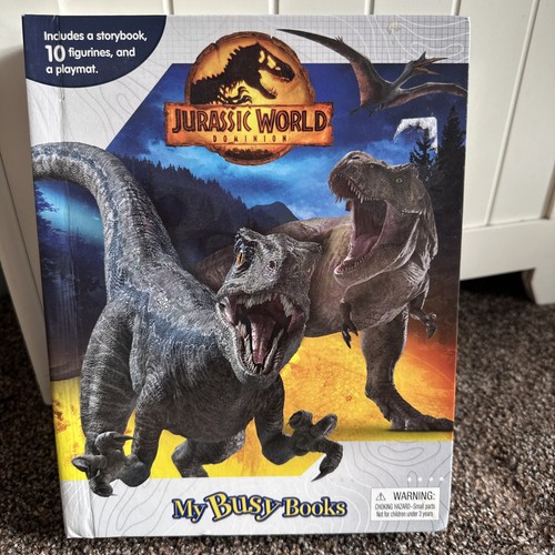Jurassic world busy book - jurassic,