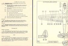 Slingsby Hengist I glider manual WW2 1940's British troop Waco historic archive