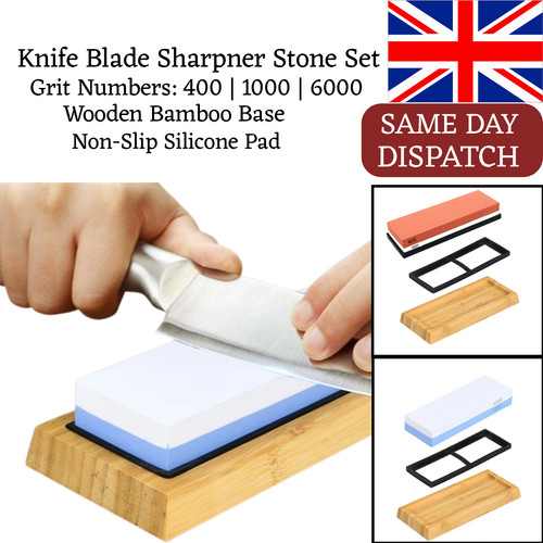 Knife sharpening stone - stone, set