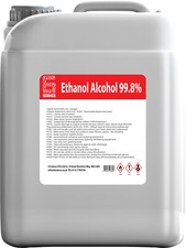 Ethanol Alcohol 99.8% PURE Lab Grade Rubbing Disinfectant