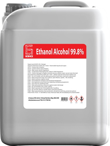 Ethanol alcohol pure lab - ethanol, 99.8%