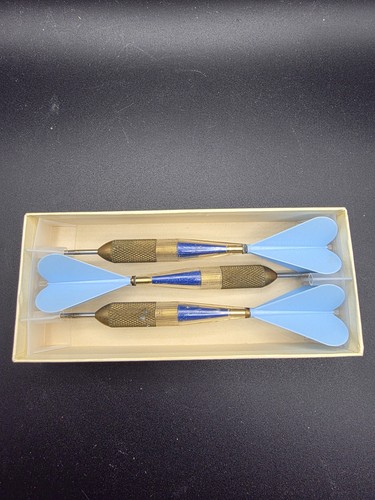 Vintage dorwin brass darts set - brass,
