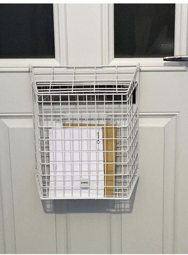 Dwd white letter - dwd, cage