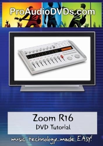 Zoom r16 tutorial dvd - zoom,