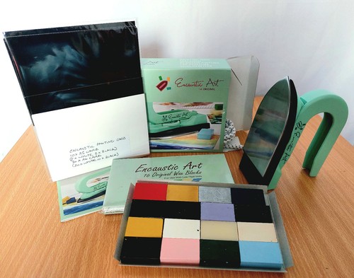 Encaustic wax art - encaustic, 'painting
