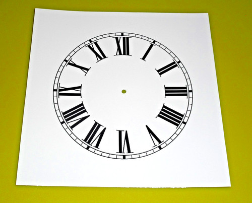 Clock dial face paper - clock, 3