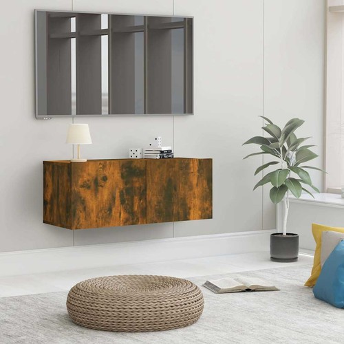 Cabinet smoked oak - smoked,