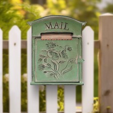 Vintage Rustic Letter Box Post
