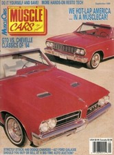 MUSCLE CARS 1989 SEPT - GS