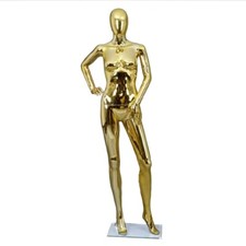 Female Full Mannequin Gold