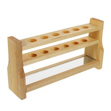 1pc Wooden Test Tube Rack