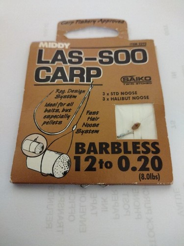 Middy las soo carp - carp, barbless